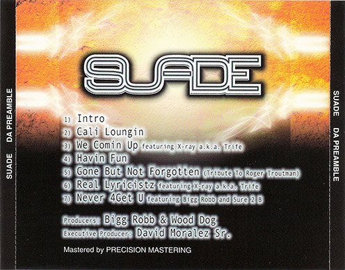 Da Preamble by Suade (CD 1998 Not On Label) in Fresno | Rap - The